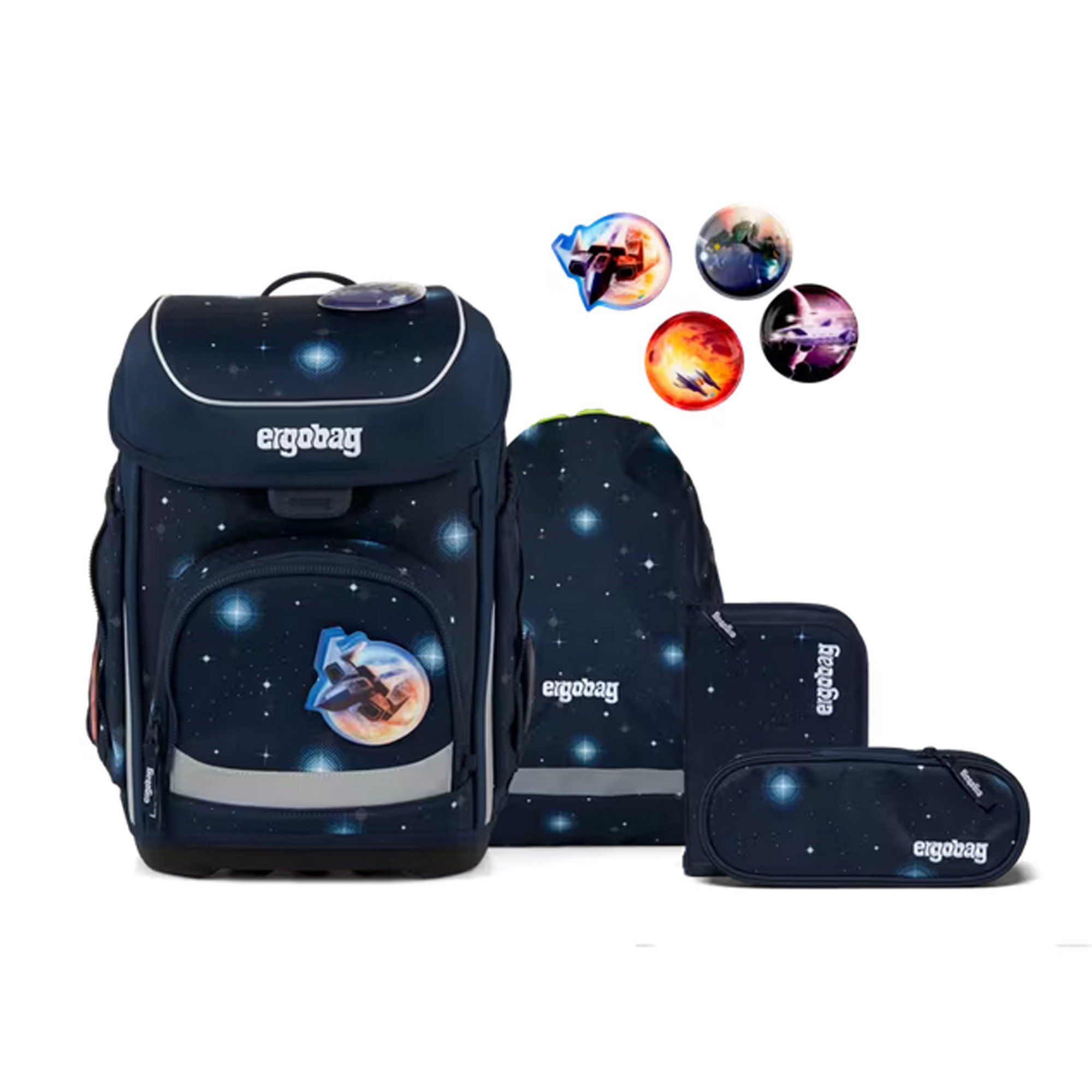 Ergobag CUBO Schulranzen-Set | Schulranzen für Kinder | Kobärnikus