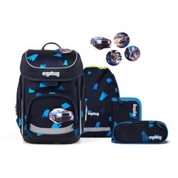 Ergobag CUBO Schulranzen-Set, Verfolgbärjagd