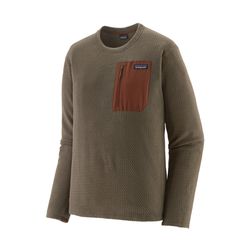 Patagonia R1® Air Fleece Crewneck, Marlow Brown
