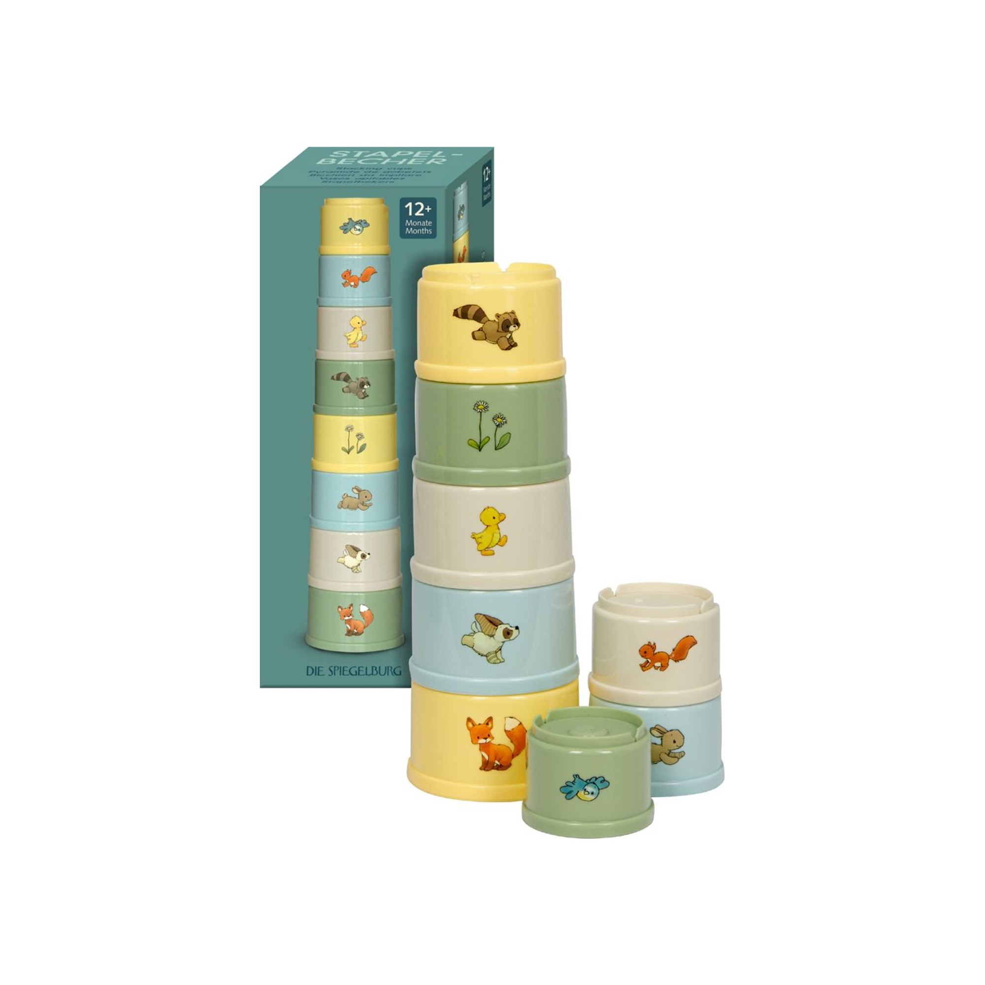 Coppenrath Stapelbecher - Liebling | Accessoires Kinder für Kinder | Mehrfarbig