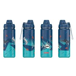 step by step Edelstahl Trinkflasche