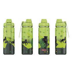 step by step Edelstahl Trinkflasche