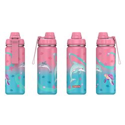 step by step Edelstahl Trinkflasche