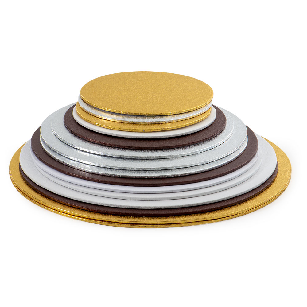 DECORA Gold Tortenplatte Ø 22 Cm - Fett- Und Wasserdichte Unterlage Für Torten