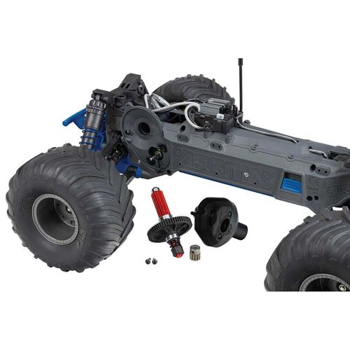 ARRMA GORGON 1/10ラジコン ブラック/ブルー RTRセット Arrma Gorgon 2WD MEGA 550 Brushed Monster Truck 1:10 Blau RTR