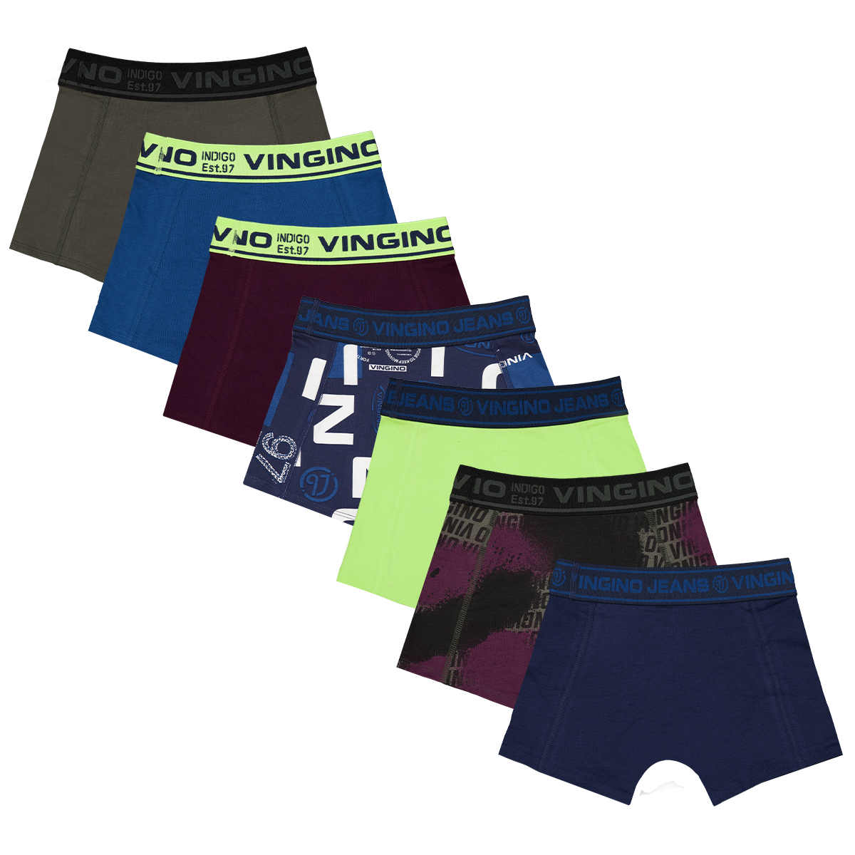 Vingino® Jungen 7-er Boxershorts | KIDS DREAMS- Kindersachen die Spaß  machen!