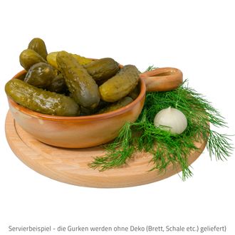 Polnische Salzgurken Vom Fass Auch Als Sauergurken Bekannt Mit Knoblauch Und Dill 380g Waldfurter Polnische Lebensmittel Schlesische Spezialitaten