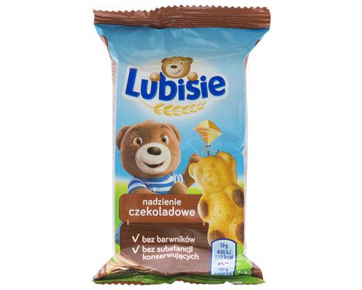 Lubisie Biskuitkeks mit Schokoladenfüllung 30g