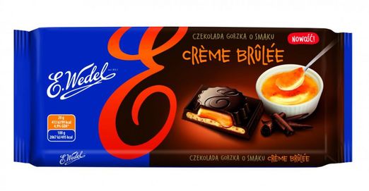E. Wedel Bitterschokolade mit Creme Brulee 100g