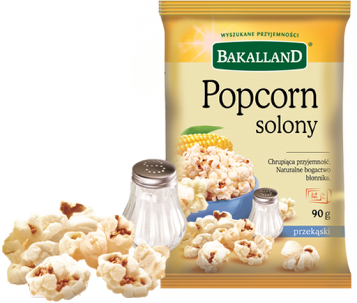 Bakalland Gesalzenes Popcorn 90g