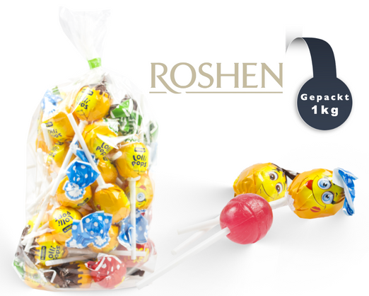 Roshen Lollipops mit Cocktail Geschmack 1kg
