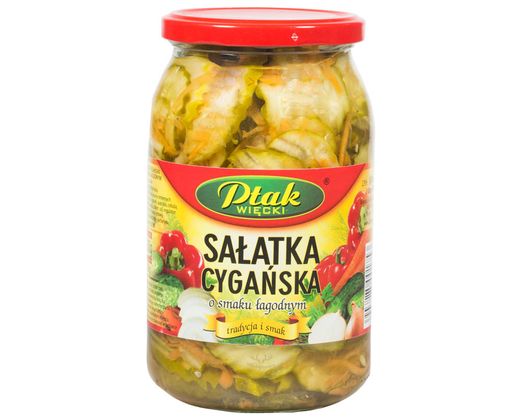 Ptak Zigeuener Salat mit milden Geschmack 880g