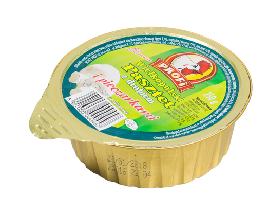 Profi Geflügelüpastete- Brotaufstrich mit Champignon 250g