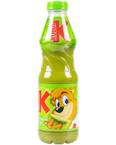 Kubus Getränk. Karotte - Grüne Banane - Apfel - Kiwi 900