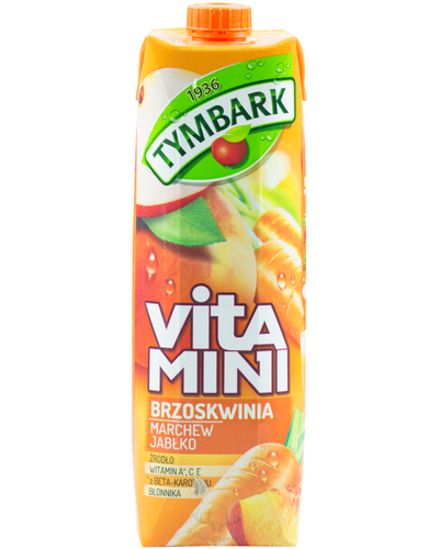 Tymbark Saft Vitaminki Pfirsich- Karotte- Apfel 1L