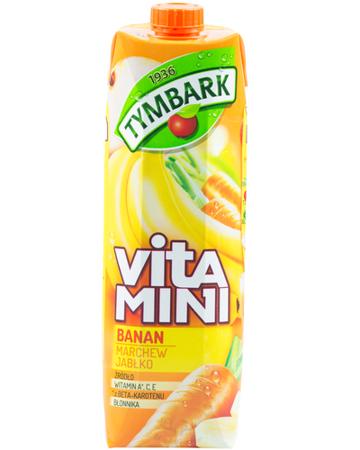 Tymbark Saft Vitaminki Banane- Karotten- Apfel 1L