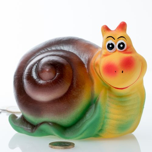 Mr. Schleimy - Schnecke | Keramik Spardose | B/L/H: 8,5x13x11cm
