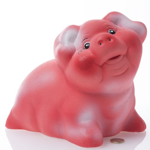 Big Mama - Schweinchen | Keramik Spardose | B/L/H: 16x23x22cm
