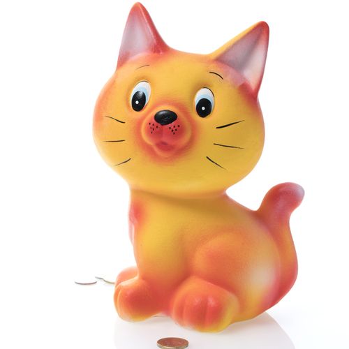 Madame Miau - XL Katze | Keramik Spardose | B/L/H: 13,5x18,5x24cm