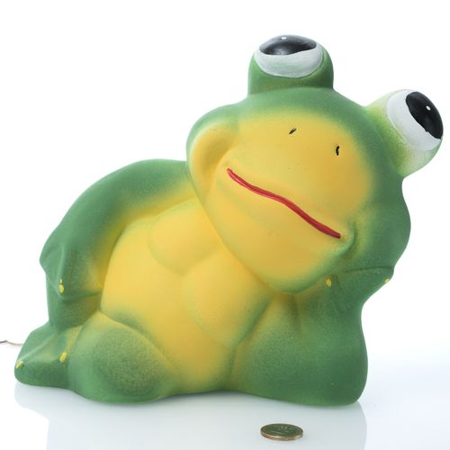 Berti - Der Süße Frosch | Keramik Spardose | B/L/H: 22x16x22cm