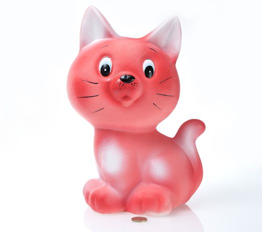 Madame Miau - XXL Katze | Keramik Spardose | B/L/H: 16x25x34cm