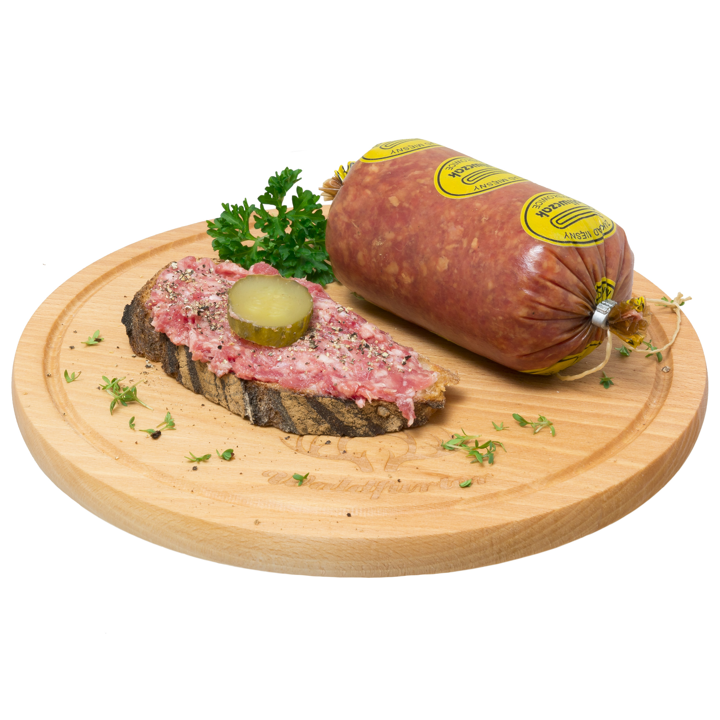 Poliwczak Mettwurst Geräuchert 0,35Kg Schlesische und Polnische ...