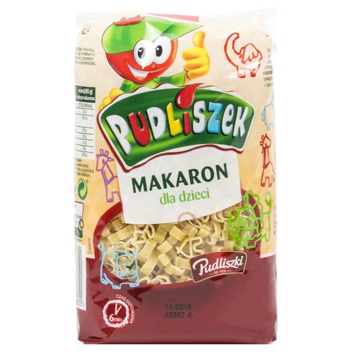 Pudliszki Nudeln für Kinder Tierfiguren 340g