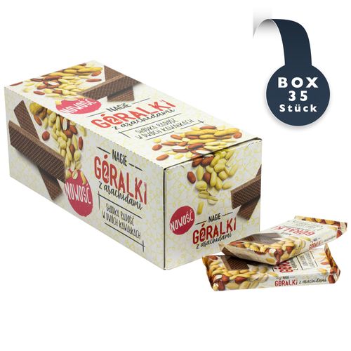Nagie Goralki 2 mit Erdnüssen (Packung 42g x 35 Stück)