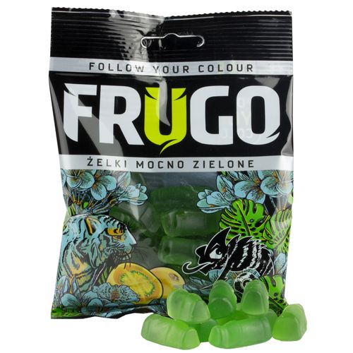 Frugo Gummibonbons intensiv Grün 90g