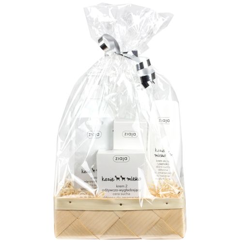 Ziegenmilch Pflege-Set als Geschenkkorb - Polnische Kosmetik & Drogerieprodukte von Waldfurt