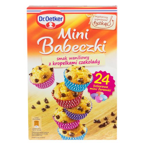 Dr.Oetker Mini-Vanillemuffins mit Schokoladentröpfchen 250g