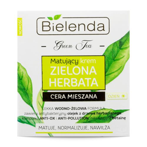 Mattierende Tagescreme Grüner Tee für Mischhaut 50ml von Bielenda