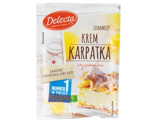 Kuchencreme Karpatka 250g von Delecta