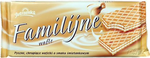 Jutrzenka - Waffel mit Sahnegeschmack