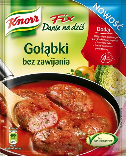 Knorr Idee für Kohlrouladen