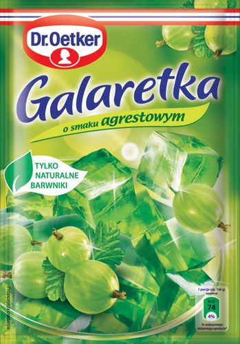 Dr. Oetker Götterspeise - Stachelbeere 77g