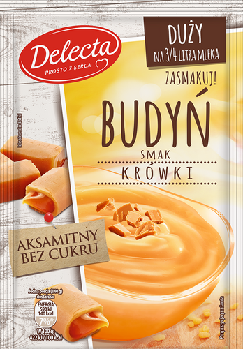 Delecta Pudding Karamell 64g