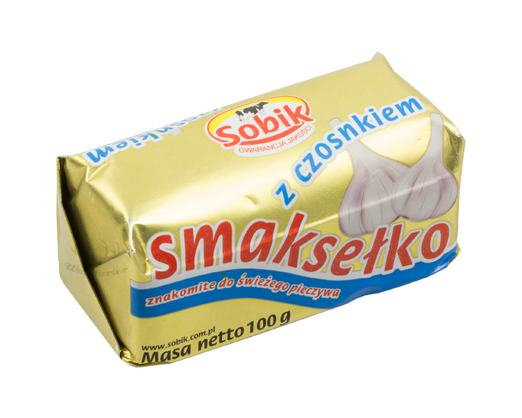 Sobik Polnischer Brottaufstrich mit Butter und Knoblauch 100g
