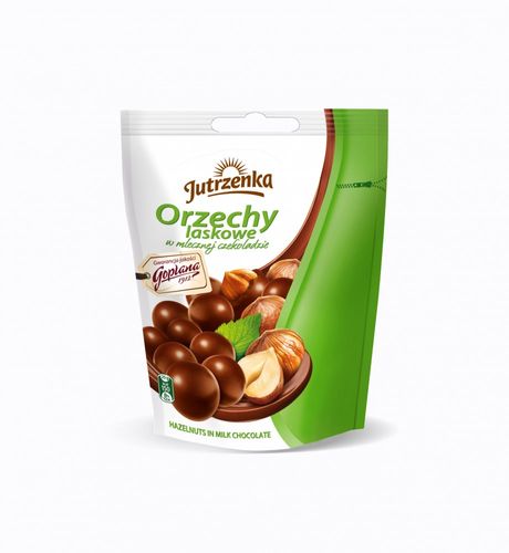 Jutrzenka Walnüsse in Milchschokolade