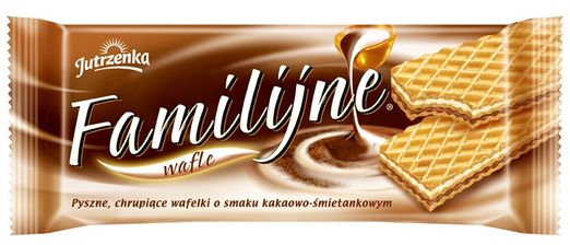 Jutrzenka - Waffel mit Kakao-Sahnegeschmack