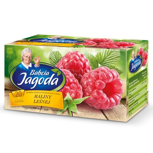 Mokate Babcia Jagoda Tee mit Wald-Himbeergeschmack 40g