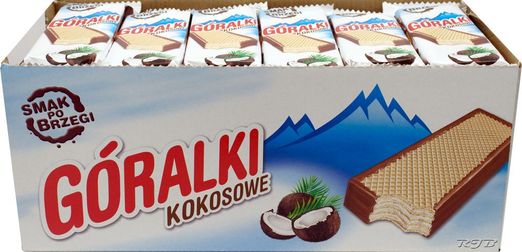Góralki Kokoswaffel (Pack 36 Stück)