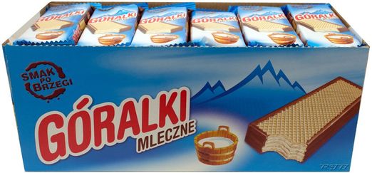 Góralki Milchwaffel (Pak 36 Stück)