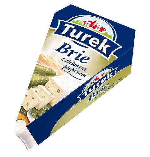 Turek Brie mit grünem Pfeffer 125g