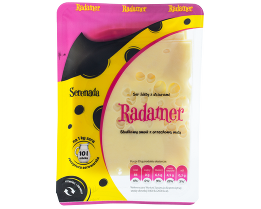 Spomlek Serenada Radamer Polnischer Käse 135g