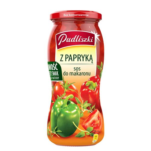 Paprikasauce für Nudel 500g von Pudliszki