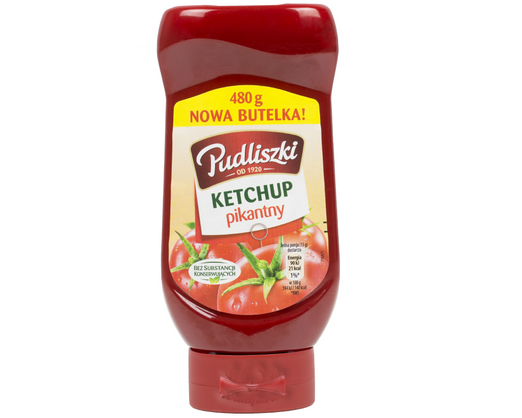 Pudliszki Ketchup - Pikant 480g