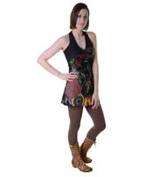 Hippie-Tunika mit ausgefallenem Muster - Ideal für den Sommer - Toll als Strandkleid