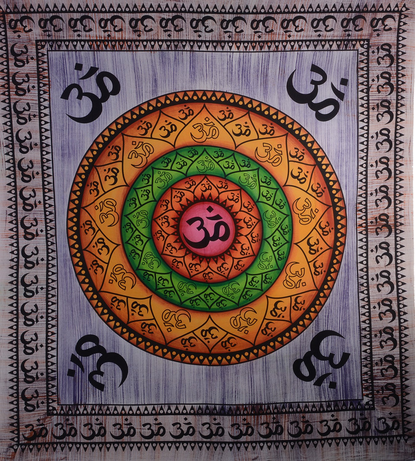195 cm x 135cm Wandbehang Dekotuch Meditation Chakra Buddha ca