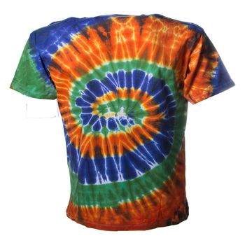 Retro Hippie Batik Spirale - Flower Power 3 - Fun T-Shirt